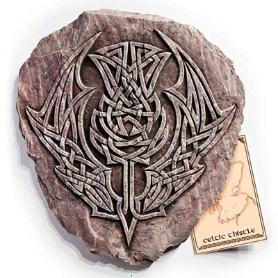 Celtic Thistle Wall Plaque